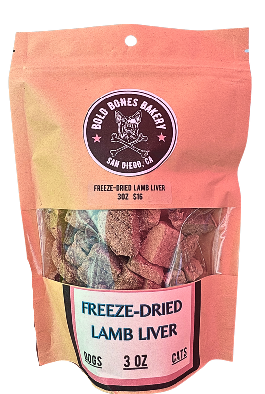 Freeze-dried Lamb Liver for Dogs and Cats